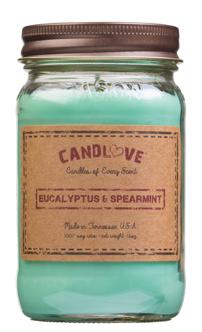 Eucalyptus & Spearmint 16 oz. Candles
