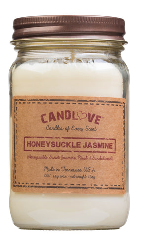 Honeysuckle Jasmine 16 oz. Candles