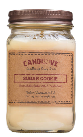 Sugar Cookie 16 oz. Candles