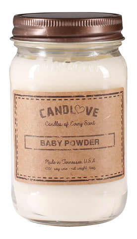 Baby Powder 16 oz. Candles