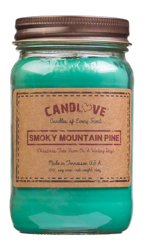 Smoky Mountain Pine 16 oz. Candles
