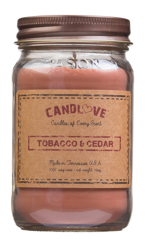 Tobacco & Cedar 16 oz. Candles