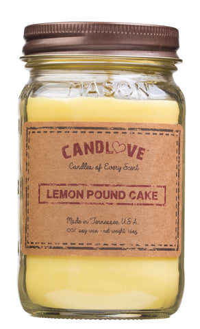 Lemon Pound Cake 16 oz. Candles