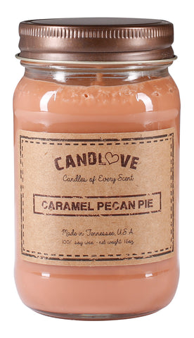 Caramel Pecan Pie 16 oz. Candles