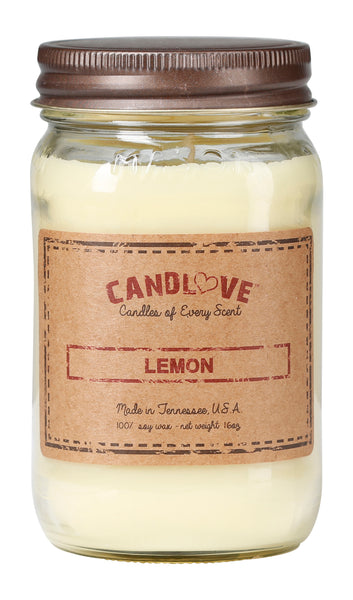 Lemon 16 oz. Candles