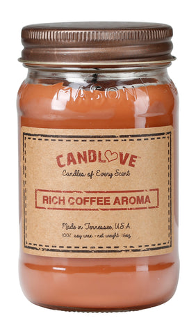 Rich Coffee 16 oz. Candles