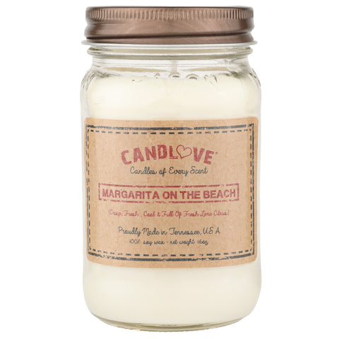 Margarita On The Beach 16 oz. Soy Candle