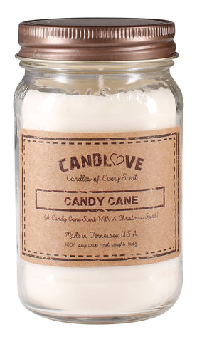 Candy Cane 16 oz. Candles
